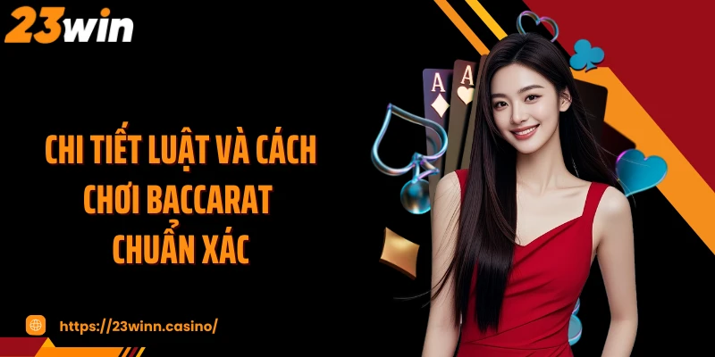 Chi tiết luật và cách chơi baccarat chuẩn xác